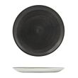 PLATE COUPE BLACK 260MM, S/CAST RAW