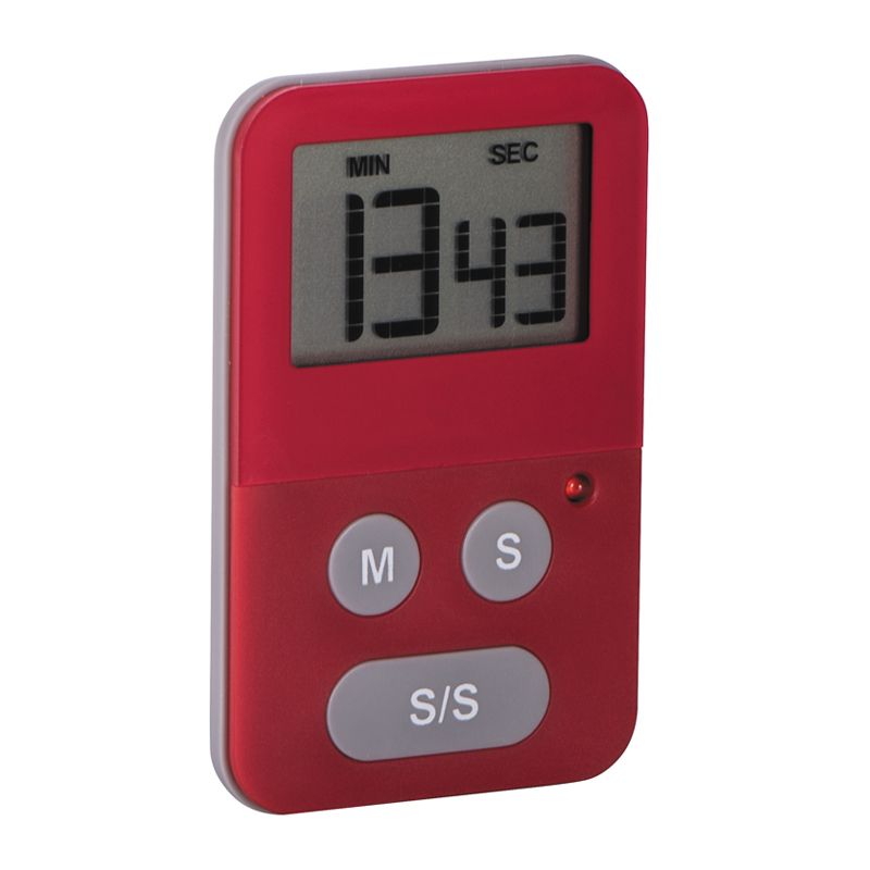 Polder Red Digital Mini Timer - Whisk