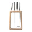 KNIFE BLOCK 5PCE MAPLE HASHIRA, GLOBAL