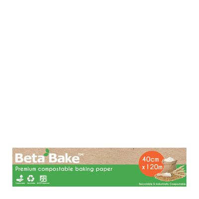 BAKING PAPER ROLL 40CMX120M, BETA BAKE