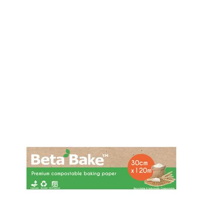 BAKING PAPER ROLL 30CMX120M, BETA BAKE