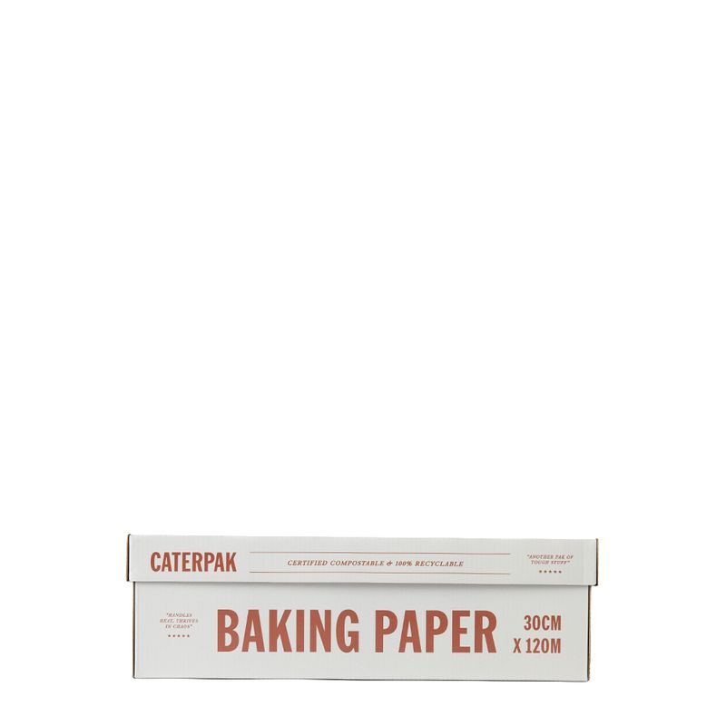 BAKING PAPER ROLL 30CMX120M, CATERPAK 4CTN