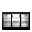 BACK BAR FRIDGE 3 DOOR SLIDING, BROMIC