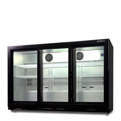 BACK BAR FRIDGE 3 DOOR SLIDING, BROMIC