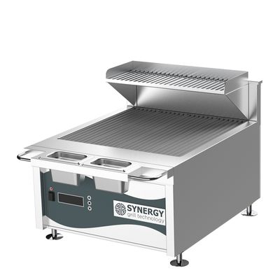 GRILL 605MM W/ RAIL & SHELF, SYNERGY