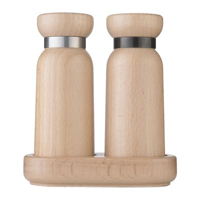 GRINDER SET BEECHWOOD 15CM, ICON CHEF