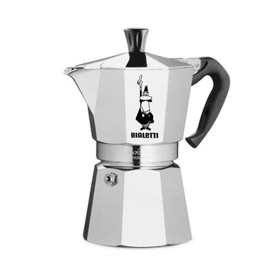 Bialetti Moka Express I Love Coffee 3 Tazze Nero