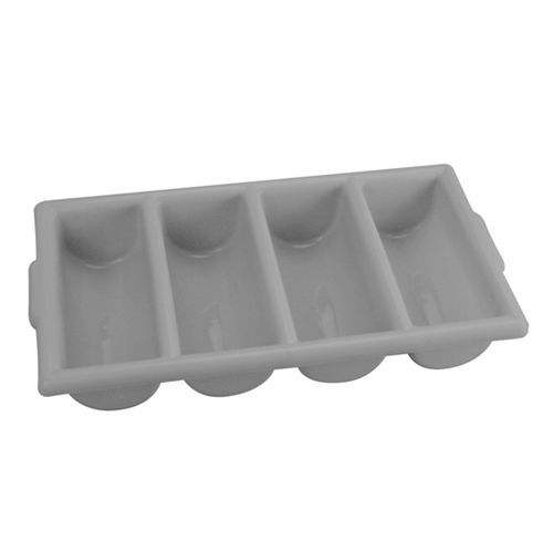 CUTLERY BOX 4 COMP GREY