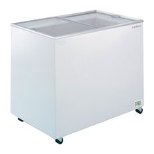 CHEST FREEZER GLASS TOP 296LT