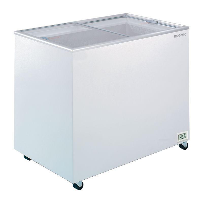 CHEST FREEZER GLASS TOP 296LT