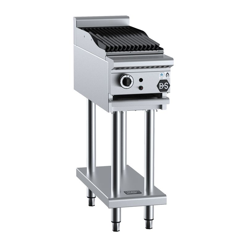 CHAR BROILER 300MM WITH STAND, B+S