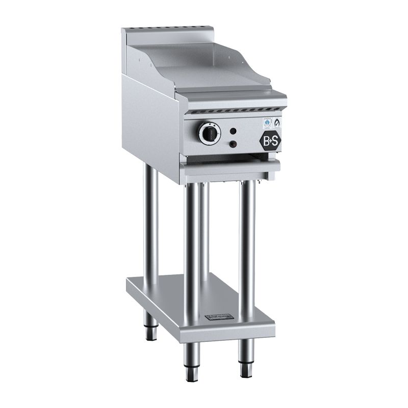 GRILL PLATE 300MM WITH STAND, B+S
