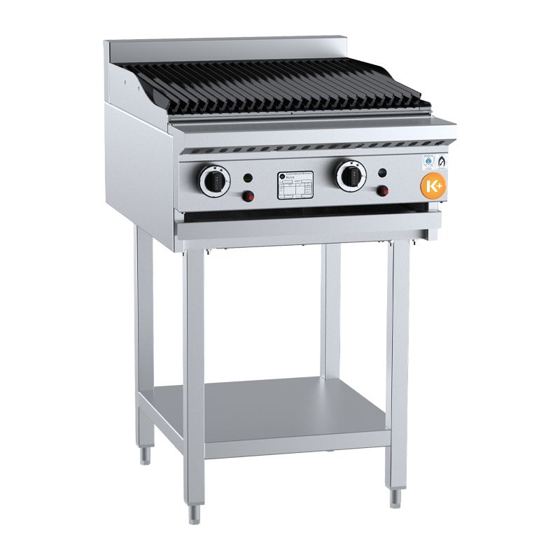 CHAR GRILL GAS 600MM ON STAND, B+S K+