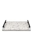 TRAY W/ HANDLES TERRAZZO 35X18CM, G&T