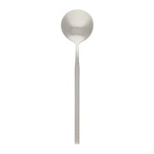 SPOON TABLE BRUSHED SILVER, KROF DOZ
