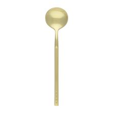 TEA SPOON CHAMPAGNE GOLD, KROF DOZ