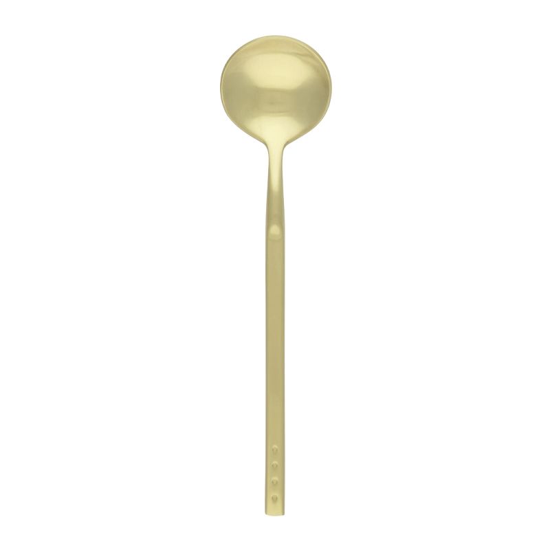 TEA SPOON CHAMPAGNE GOLD, KROF SNGL