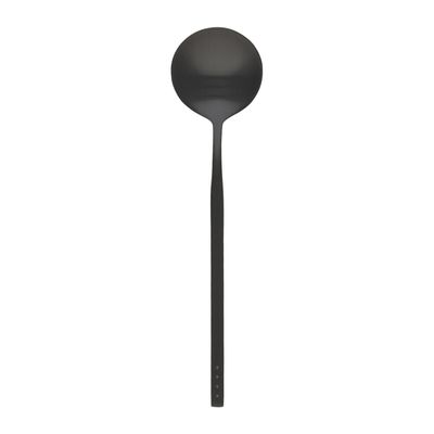 SPOON TABLE MATTE BLACK, KROF DOZ