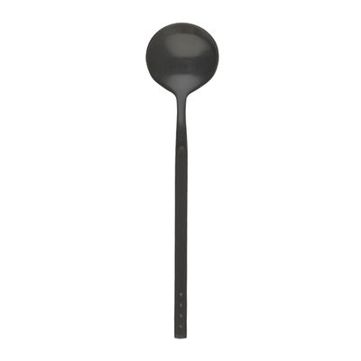 TEA SPOON MATTE BLACK, KROF DOZ