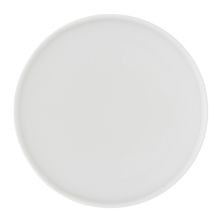 PLATE HIGH RIM 26.5CM, M&W WHITE BASICS