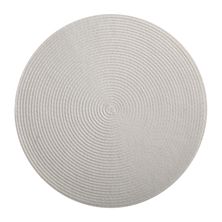 PLACEMAT ROUND WHITE 38CM, M&W