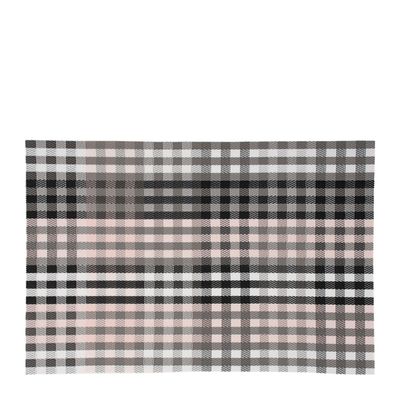 PLACEMAT RECT PINK CHECK 45X30CM M&W