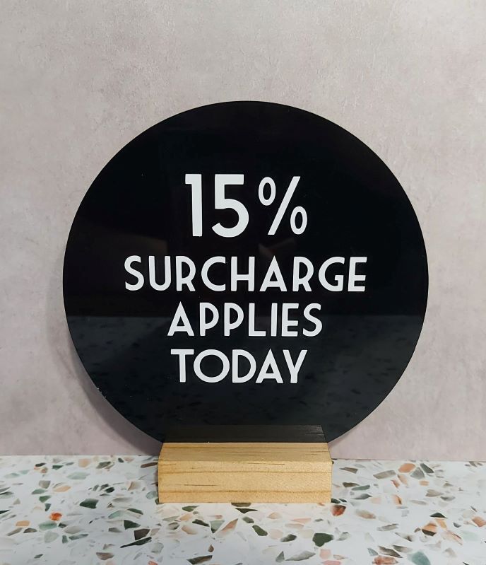 SURCHARGE APPLIES 10/15% 150MM W/STAND