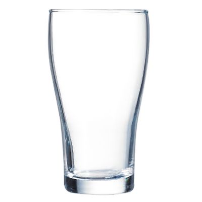 TEMPERED CONICAL BEER GLASS, ARC