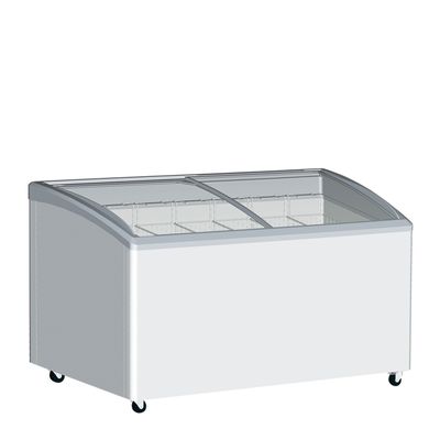 CHEST FREEZER CURVED GLASS, EXQUISITE