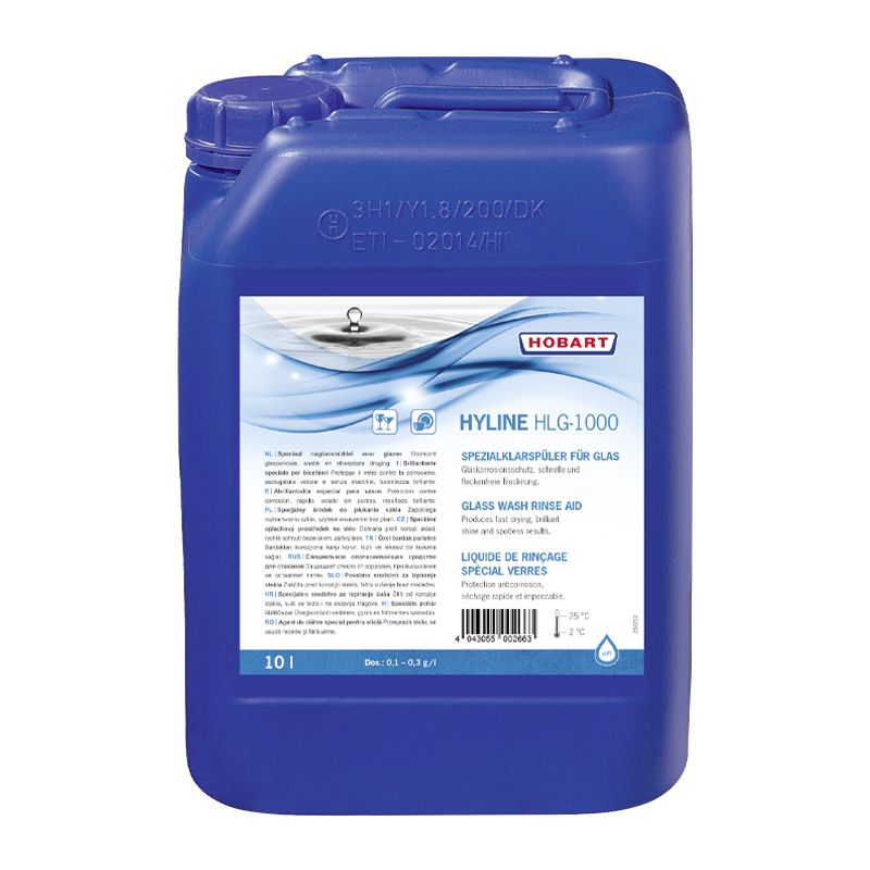 HYLINE RINSE AID 10 LITRE, HOBART