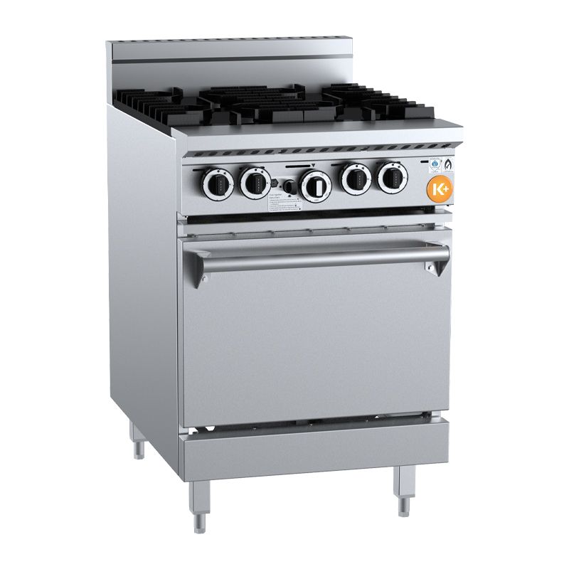 OVEN GAS 4 BURNER,  B+S K+