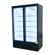 FRIDGE UPRIGHT TWO DOOR GLASS, SALTAS