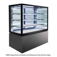 DISPLAY CABINET COLD 4 TIER 900MM ANVIL