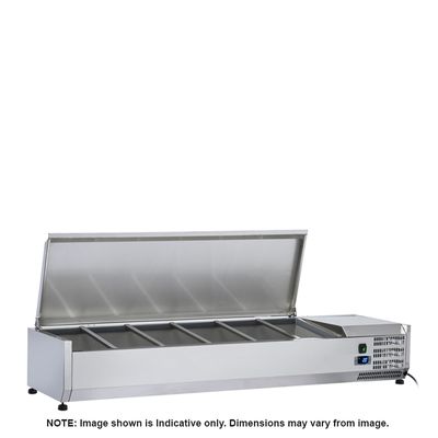 CHILLED INGREDIENT UNIT S/S 1800MM,ANVIL