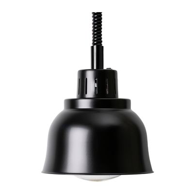 HEAT LAMP RETRACT BLACK, STAYHOT 22001
