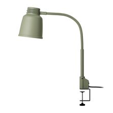 HEAT LAMP CLAMP BASE C/GREY, STAYHOT