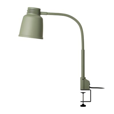 HEAT LAMP CLAMP BASE C/GREY, STAYHOT