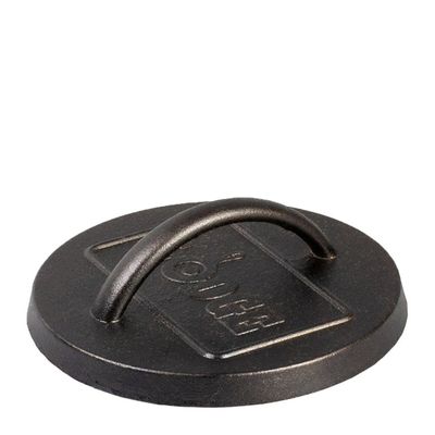 BURGER PRESS CAST IRON 16CM, LODGE Lodge - COMMERCIAL KITCHEN