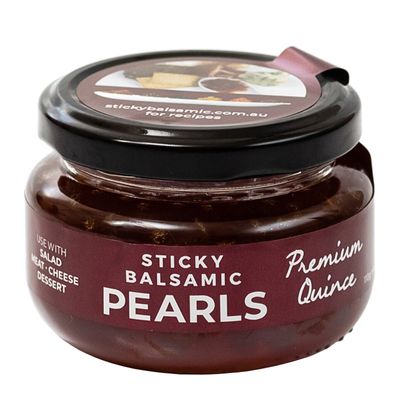 PEARLS QUINCE 110G, STICKY BALSAMIC