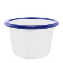 RAMEKIN WHITE W/ BLUE RIM 6CM, FALCON