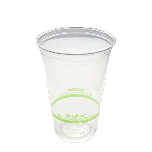 CUP CLEAR RPET 20OZ 50PCES, BETAECO