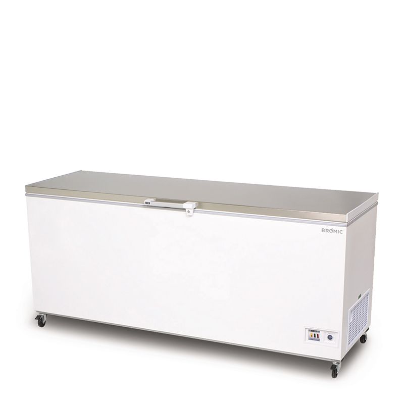 CHEST FREEZER S/S LID 675L, BROMIC