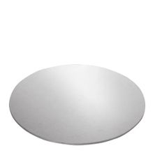 CAKE BOARD SILVER ROUND 20CM, MONDO