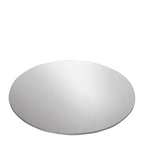 CAKE BOARD SILVER ROUND 20CM, MONDO