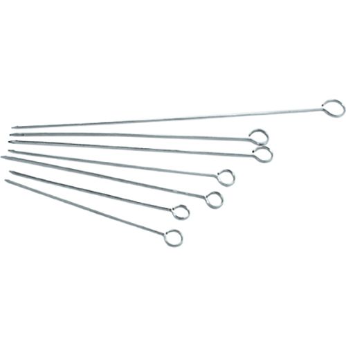 SKEWERS FLAT 150X3MM S/ST, IRON MACEL