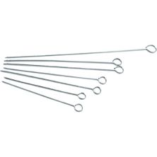 SKEWERS FLAT 150X3MM S/ST, IRON MACEL