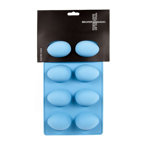 EGG MOULD 8CUP SILICONE, SPRINKS