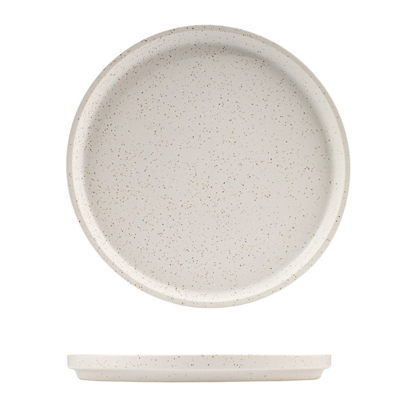 PLATE STACKABLE 235MM, DUNE SHELL