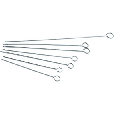 SKEWERS FLAT 200X3MM S/ST, IRON MACEL