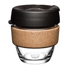 KEEP CUP 8OZ BLACK, BREW CORK